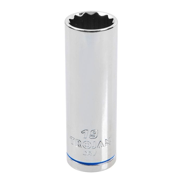 Trojan 19mm 1/2" Drive Deep Loose Socket