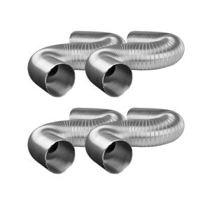 Deflecto 150mm x 3m Semi Rigid Aluminium Duct - 4 Pack