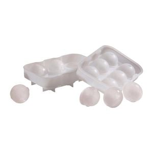 Beaumont Ice Ball Mould Silicone Round Large Ice Cube Maker Barware Cocktail Accessories