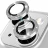 Tough On iPhone 15 / iPhone 15 Plus Camera lens Protector Tempered Glass Individual Ring Glitter Diamond