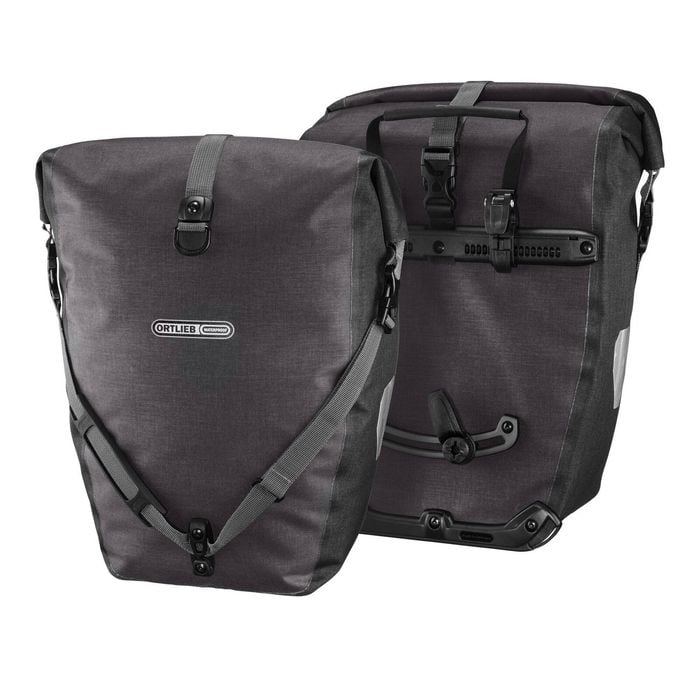 Ortlieb Back-Roller Plus Double Bag Granite Black