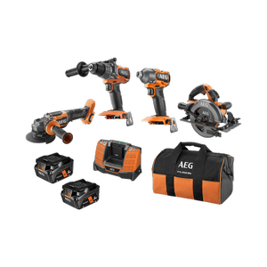 AEG 18V FUSION 4-Piece 5.0Ah FORCE Kit