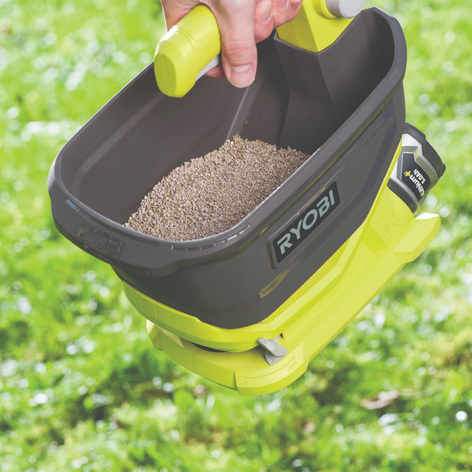 Ryobi 18v one+ seed and fertiliser spreader sale