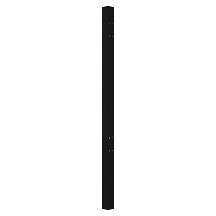 Masterworks 100 x 100 x 2300mm Black Gate Hinge Post