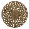 Seagreass 35cm Placemat Round Daisy Natural