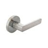 Ikonic San Fran Satin Chrome Privacy Lever Set