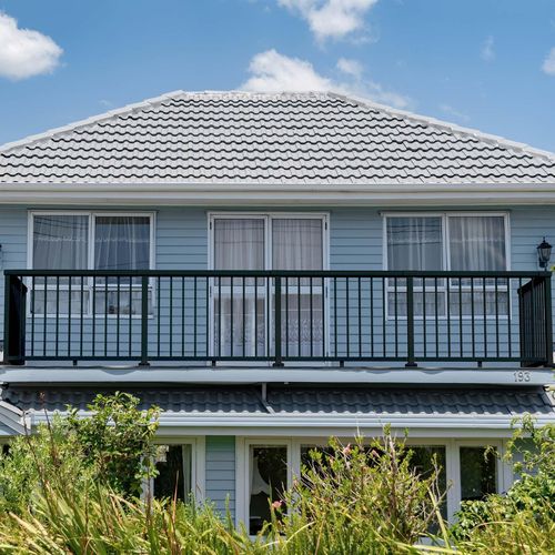 PEAK Aluminium Balustrade 1800mm Black Deck Hand And Base Rail ...