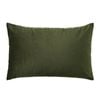 Astin Sinclair Olive Velvet Breakfast Cushion