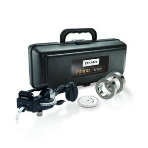 Dymo Rhino M1011 Heavy-Duty Metal Tape Embosser Kit – Industrial ½″ Label Maker