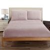 Ramesses Teddy Fleece Fitted Sheet Combo Set Queen-Pink