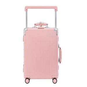 AIRWAY Titan Plus- Aluminium Frame Suitcase Medium Check-In Luggage 24 Inch