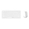 Rapoo X9010m Mm Wireless Desktop Combo Set - White [9010m-white]