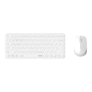 Rapoo X9010m Mm Wireless Desktop Combo Set - White [9010m-white]
