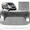 6D Diamond Car Boot Mat for Renault Trafic (X82)2014-Current-Cargo Mat-Grey-Outback GT