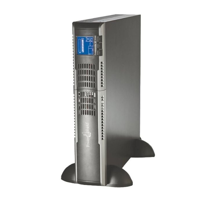 Powershield Commander Rt 1100va / 990w Line Interactive, Pure Sine Wave Rack / Tower Ups With Avr. Hot Swap Batteries, Iec & Aus