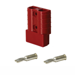 KT Solar 50A RED Heavy Duty Connector Kit KTHDC50RD