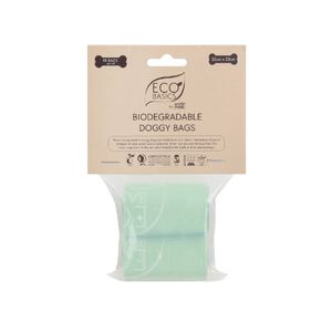 2x 15pc White Magic Eco Basics 22 x 33cm Biodegradable Doggy Bags