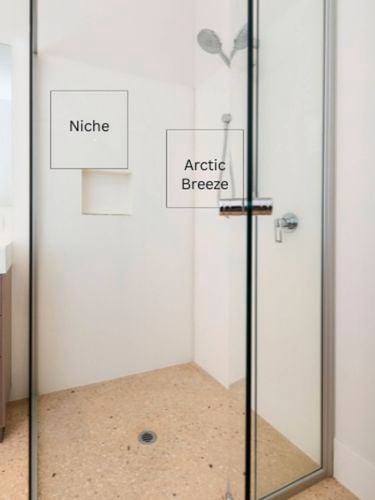 Bellessi - Bathroom Image Gallery - Winter Breeze and Niche