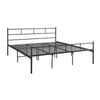 Foret Bed Frame Metal Double Size Mattress Base Steel Bedroom Base Platform