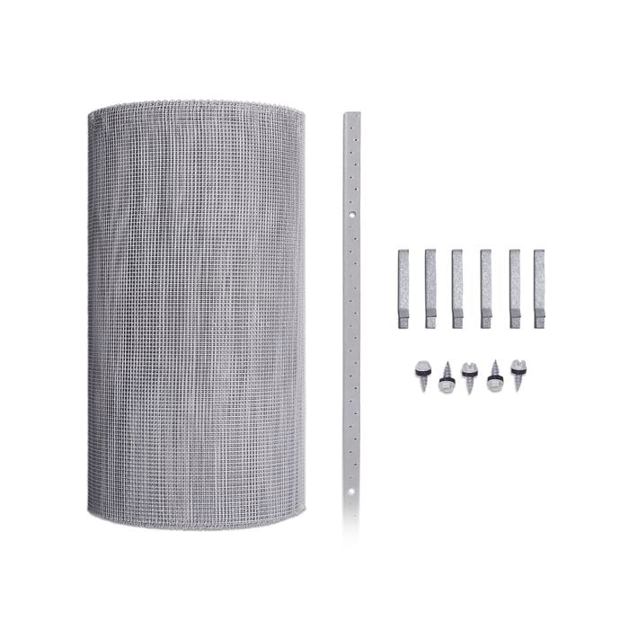 Blue Mountain Gutter Mesh 4mm Steel x 10m Tile Roof Kit