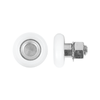 Rolltrak 29mm Acetal Convex Roller With Threaded Stud