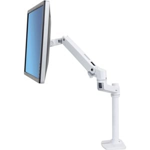 Ergotron Mounting Arm For Monitor - White - 1 Display(s) Supported - 81.3 Cm (32") Screen Support