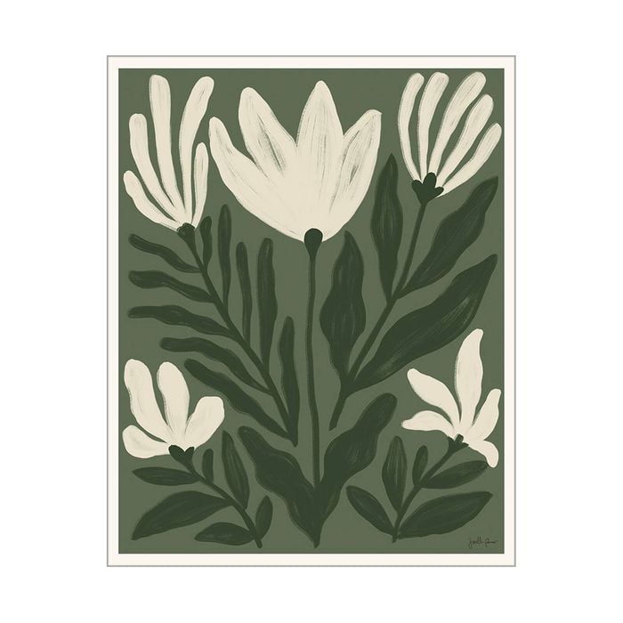 Artey | Simple Petals II - Stretched Canvas - Stretched Canvas - 40 x 50cm