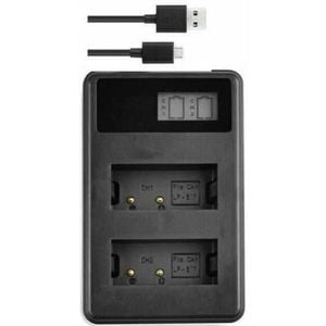 Lp-e17 Dual Usb Charger For Canon Eos 200d M6 M3 750d 800d 760d Wm