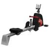 Powertrain Rowing Machine Magnetic Flywheel Quiet Home Gym Exercise Rower with LCD Screen for Full Body Workout