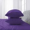 LINENOVA 2PCS Bamboo Blend Cooling Pillowcases Pillow Case - Purple,Queen
