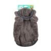 Art & Bob 30cm Grey Small Velvet Dog Hoodie