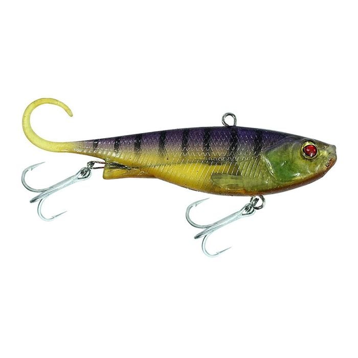 110mm Zerek Fish Trap Soft Vibe Lure - Col S - Sinking Crankbait Fishing Lure
