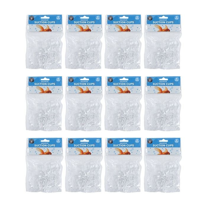 72pc Dudley's World Of Pets Aquarium/Fish Tank Suction Cups - Clear