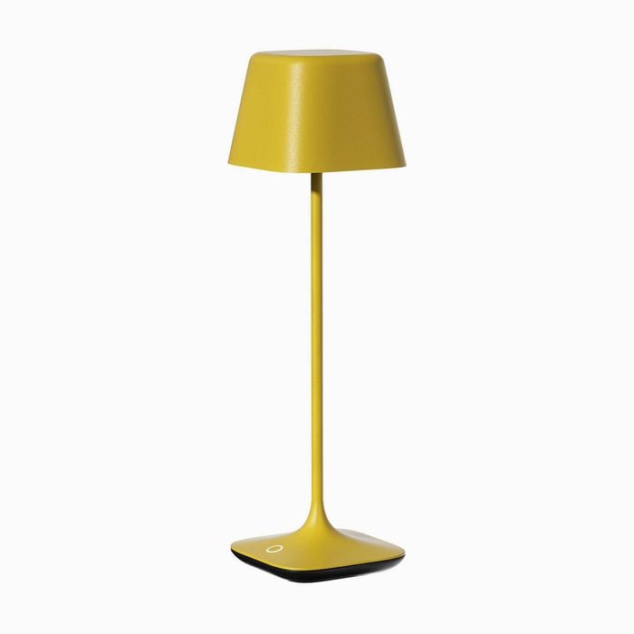 Desky Cube Cordless Desk Lamp - Mustard Yellow