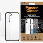 PanzerGlass Samsung Galaxy S22 5G (6.1') HardCase - Smokey Black (0371), AntiBacterial, 2X Military Grade Standard, Wireless Cha