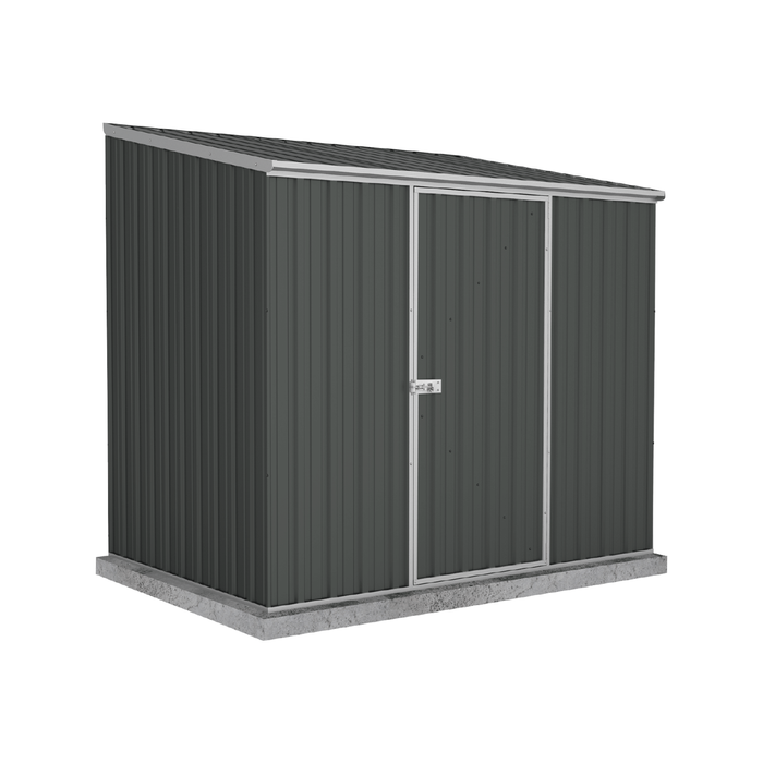 Absco Sheds 2.26 x 1.52 x 2.08m Monument Space Saver Single Door Garden Shed