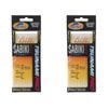 2x Tsunami 6 Gold Hook Sabiki Rig - TS68R Hage Red Head Flash and Beads Size 6