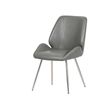 Dining Chair PU Grey - Set of 2