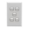 HPM EXCEL 5 Gang Wall Switch