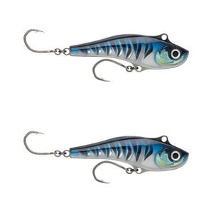 2x Rapala Sarda 18cm High Speed 200gm Trolling Lures - Silver Blue Mackerel