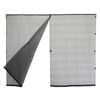 Pillar 240 x 240cm Black Magnetic Patio Curtain