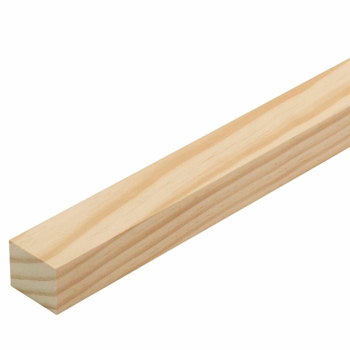 Pinetrim 40 x 32mm x 2.4m D4S Untreated Clear Pine