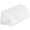Deta 2m 22 x 22mm White Quadrant Adhesive Cable Management Cover