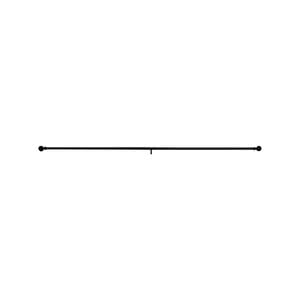 Windoware 1750 - 3050mm 25/28mm Black Ball Adjustable Metal Premium Curtain Rod