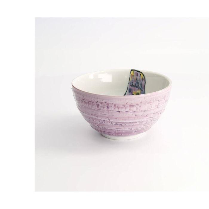 Tokyo Design Studio Seafood Bowl Stylish 15.5x8cm Fugu Purple