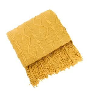 Anyhouz Yellow Throw Vertical Bar 130x180cm