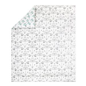 4pc The Peanushell Cotton Quilt/sheet/pillow Case Nursery Bed Set Adventure