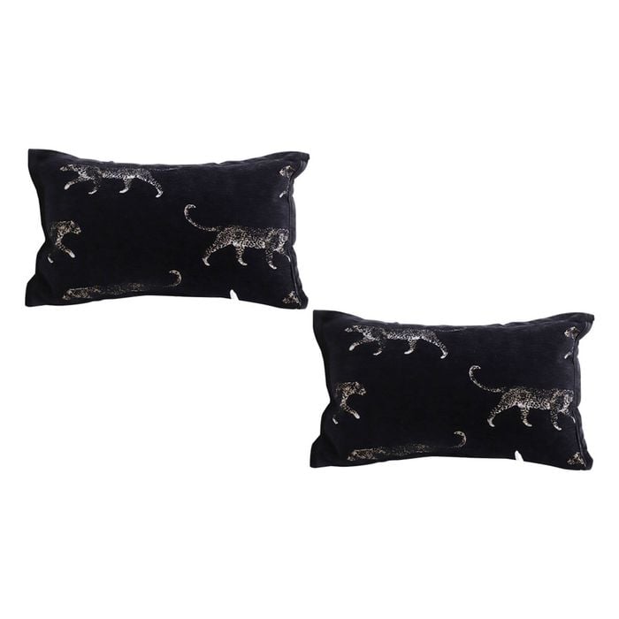 SOGA 2X 35cm Black Throw Pillows – Elegant Decorative Cushions