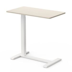 Advwin Mobile Standing Desk Pneumatic Height Adjustable Laptop Desk 70cm Black