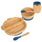Tiny Dining 5pc Bamboo Monkey Baby Weaning Set